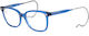 Vuarnet Femei Plastic Rame Ochelari Albastru VL15130004