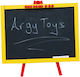 Argy Toys Schwarzes Brett Boden 40x50cm