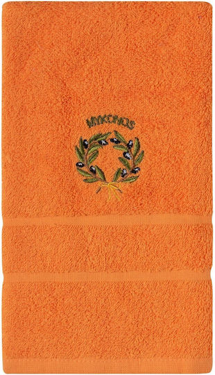 Silk Fashion Gesichtstuch Mykonos 50x100cm Orange