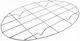 Sidirela Inox Grillrost mit Beinen 36.5cmx26.5cmcm