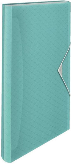 Esselte A4 Pp Colour'breeze 25mm 6-Compartment Box 262252 Blue