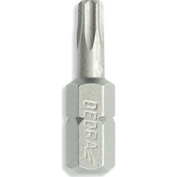 Dedra Walnut with Torx Head and Socket 1/2'' T10 10pcs