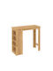 Karip Table Kitchen Wooden Oak 120x50x105cm