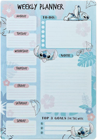 Disney Lilo & Stitch Watercolor Planner Γραφείου