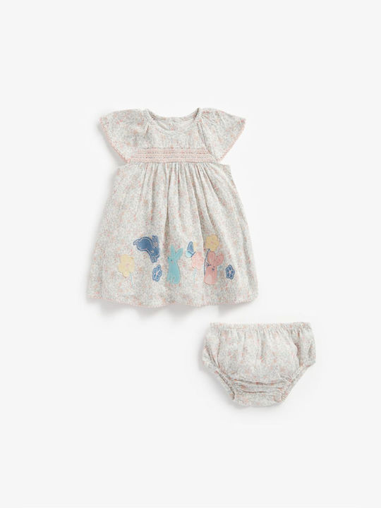 Mädchenkleid Set aus Zubehör Mehrfarbig