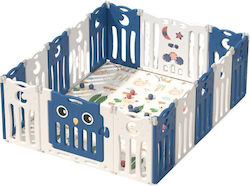 Kidstoys Φράχτης Παιχνιδιού Παιχνιδιού Μπλε