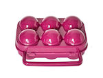 Aria Trade AT6147 Refrigerator Egg Holder Plastic 6 Positions 16x16x7cm