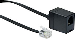 Schwaiger Schwaiger Telephone Cable Ext Rj11 6p4c > Rj11 6p4c 10m
