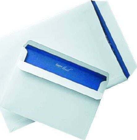 Herlitz C4 Envelopes Hk Stripe Super Mail Elegant White Correspondence 250 Pcs
