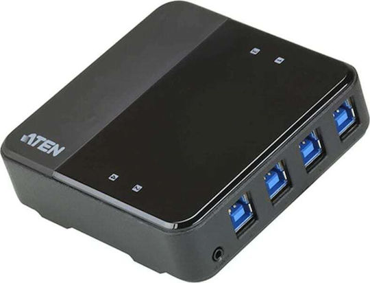 Aten US3344-AT KVM И Превключвател На Данни С USB USB-C USB 2.0