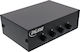 Manual Inline Inline 4-port Serial Switch Rs232 9-pin Sub-d