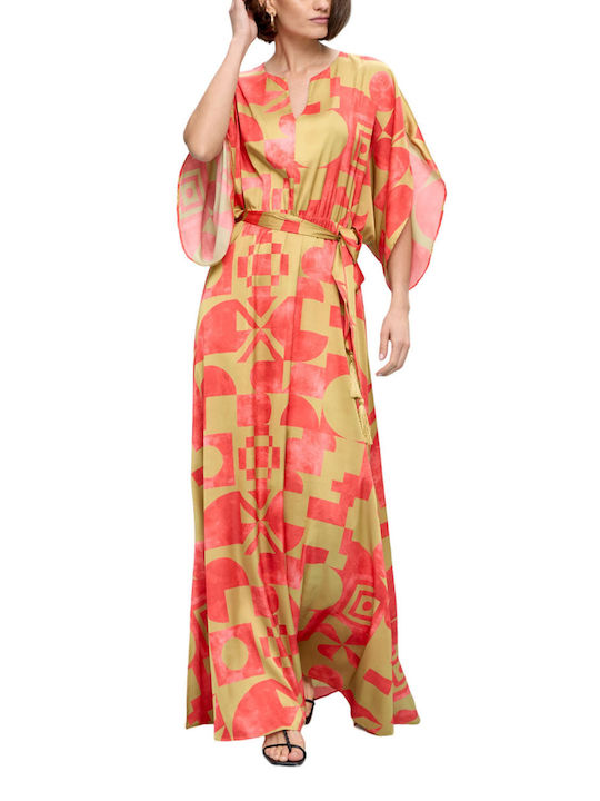 Nadia Chalimou Maxi Dress colorful