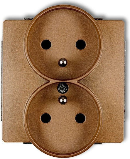Karlik Power Socket Gold 1pcs