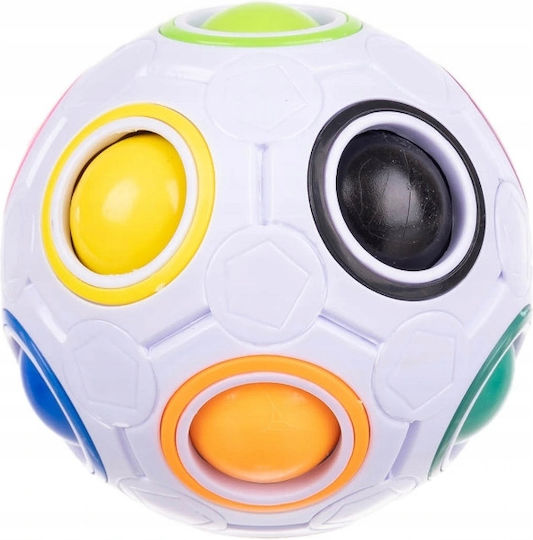 Mingea antistres Zola Fidget Ball bile colorate multicolore ajută la dezvoltarea abilităților copiilor