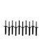Yato Plastic Rivet 6.6/17.2mm 10pcs
