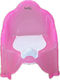 Just Baby Potty Chair with Lid Pink