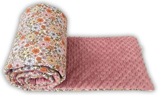 Tiny Toes Crib Bumpers Classic Inside Pink 210cm