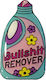 Maxxed Декоративни стикери Bullshit Remover Многоцветен