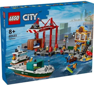 Lego City Seaside Harbor With Cargo Ship for 8+ Years