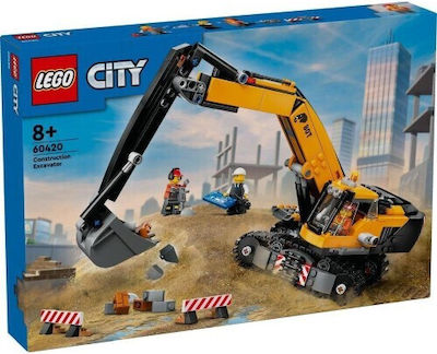 Lego City Yellow Construction Excavator για 8+ Ετών