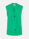 Forel Women's Blouse Sleeveless Green