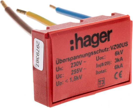 Hager Blitzschutztafel Typ T3
