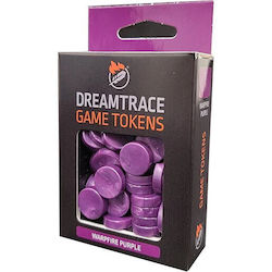 Dreamtrace Gaming Tokens Warpfire Purple