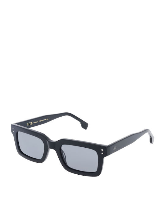 Invu Unisex Sunglasses with Black Plastic Frame...