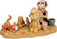 Aquarium Decoration Gargamel Azrael Smurfs Aqua Della Ebi 17.7x9.3x9.4cm