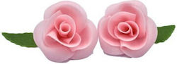 Pink Roses Set of 5 Pieces 5cm