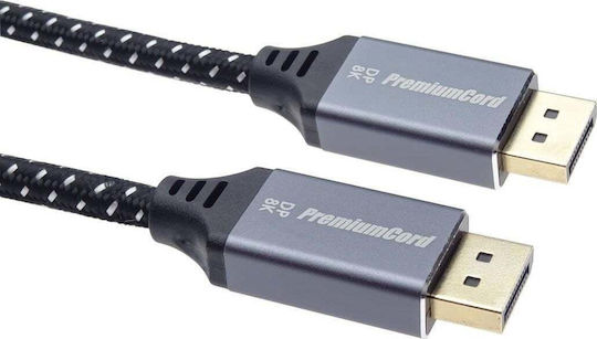PremiumCord Cable DisplayPort male - DisplayPort male 3m Μαύρο (kport10-03)