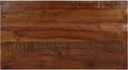 vidaXL Table Surface Made of Solid Wood 120x70x2.5cm 371208