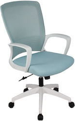 Lamtech Rhea Καρέκλα Γραφείου White/l.blue