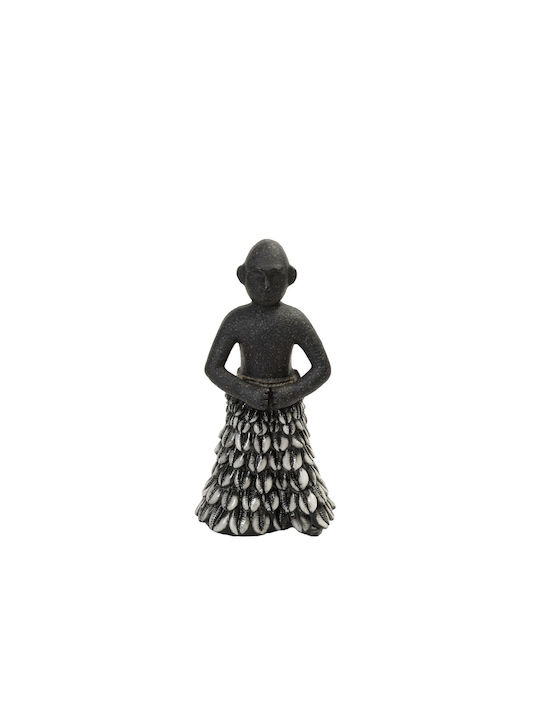 Stammes-Resin-Schwarze Figur 21cm