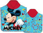 Disney Παιδικό Πόντσο Θαλάσσης Mickey Γαλάζιο