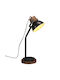 vidaXL Office Lamp for Socket E27 in Black Color