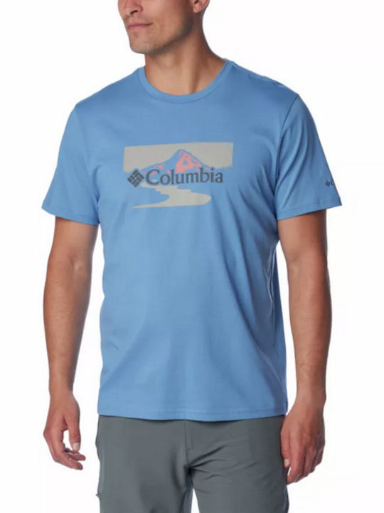 Columbia Path Lake T-shirt Μπλε
