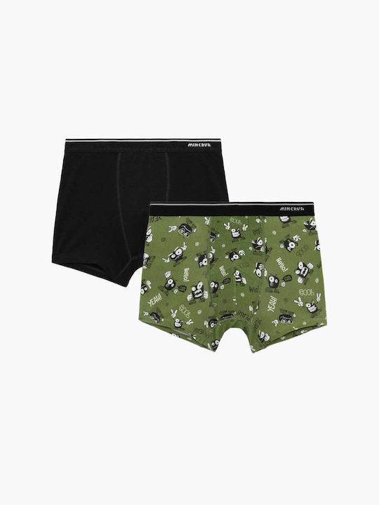 Minerva Kids Boxers Set Khaki 2pcs