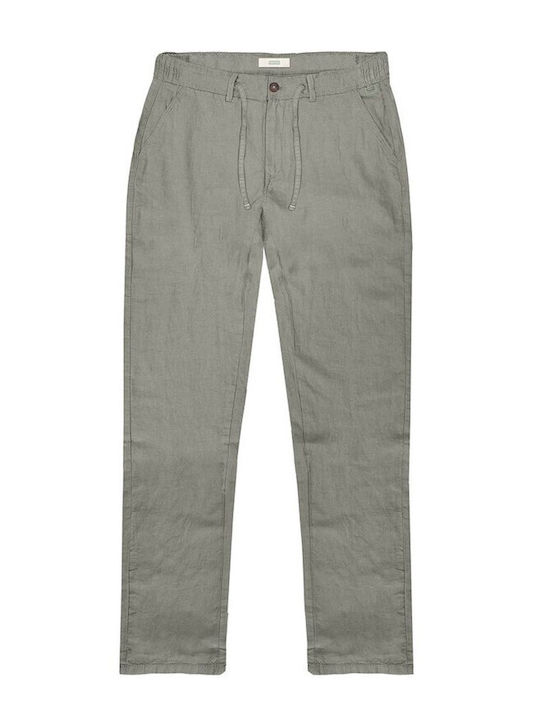 Rebase Ανδρικό Παντελόνι Relaxed Fit Μπεζ