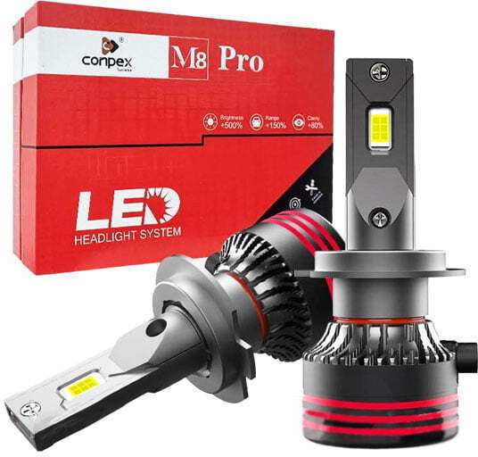 Conpex Lamps Car H7 Canbus LED 6000K Cold White 12V 55W 2pcs