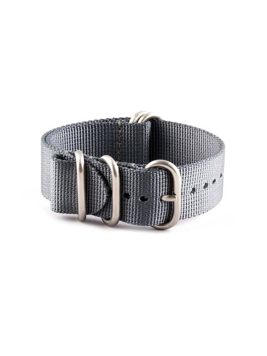 Fabric Strap Gray 22mm