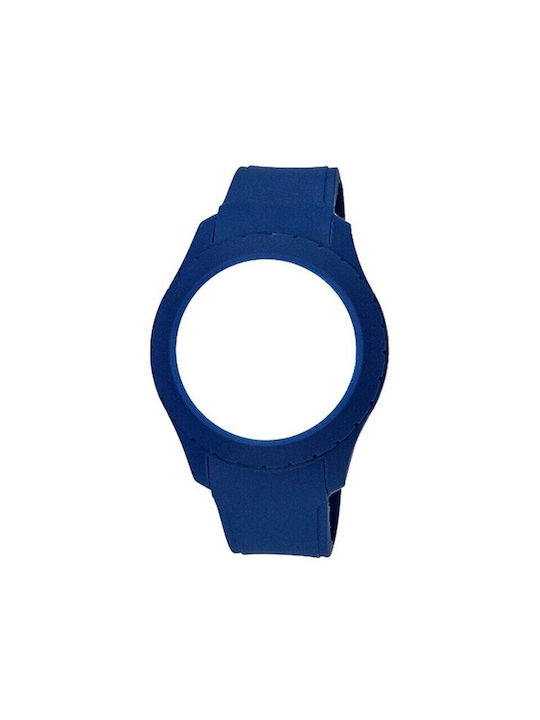 Cinturino Per Orologio Watx & Colors COWA3766 - Gomma Silicone, 49 Mm, Colore Marrone