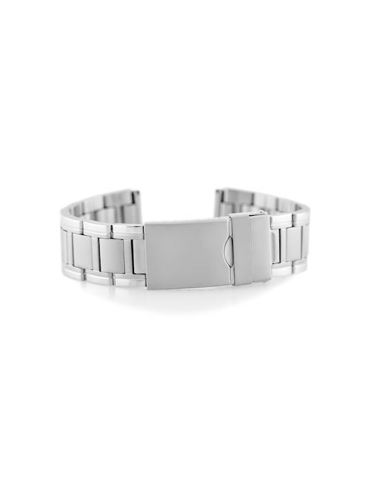 Inny Metallic-Armband Silber 20mm