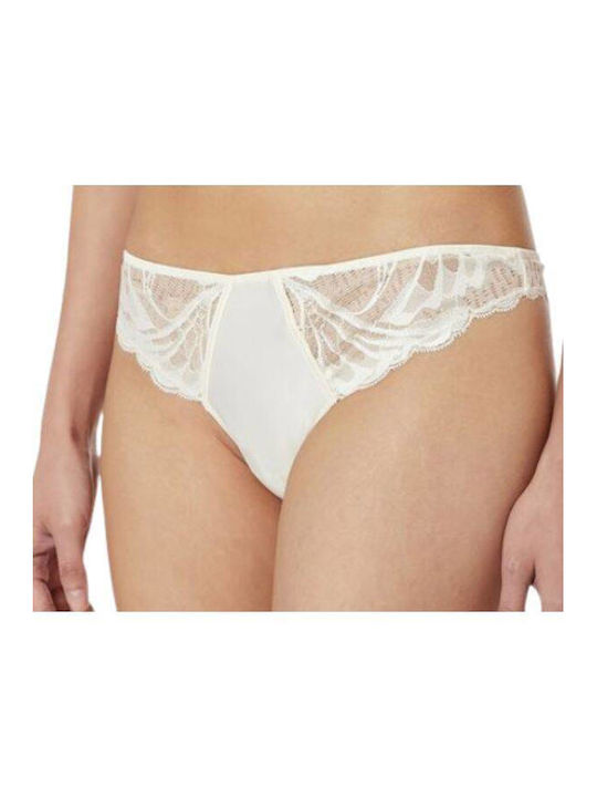 Calvin Klein Women's String Ecru