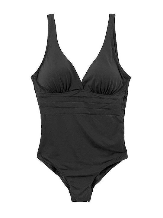 Ustyle One-Piece Swimsuit Black