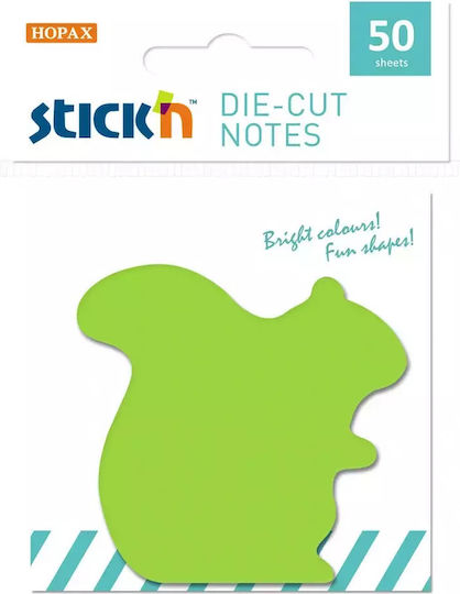 Stick'N Sticky Note Pads in Cube Green 7x7pcs