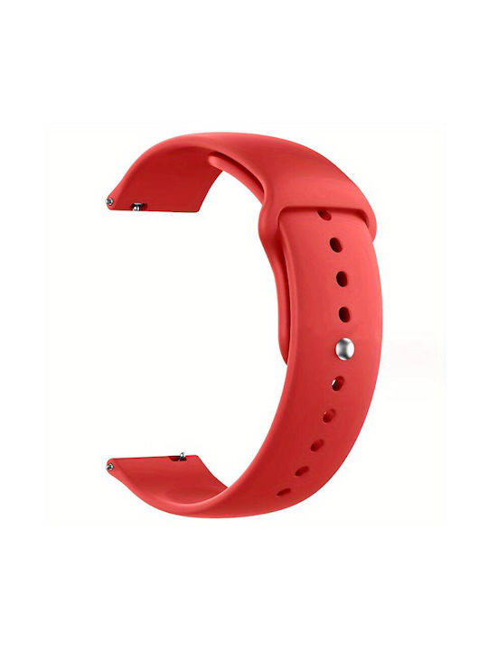 Wsshe Rubber Strap Red 20mm