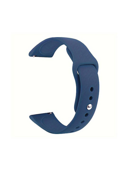 Wsshe Rubber Strap Blue 22mm