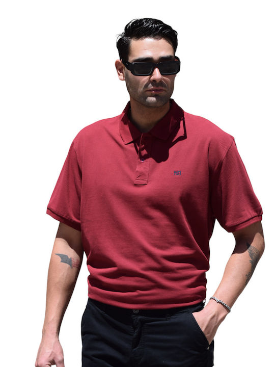 Polo Blouse Burgundy