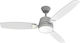 Lucas Ceiling Fan 132cm with Light Fixture White